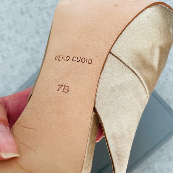 BCBGMaxAzria champagne Peyton Prosecco heel - Picture 6 of 8